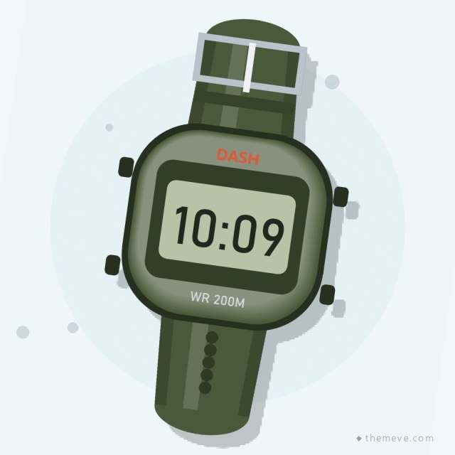 Dash Field Digital Olive