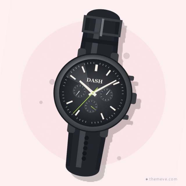 Dash Trail Chrono Black
