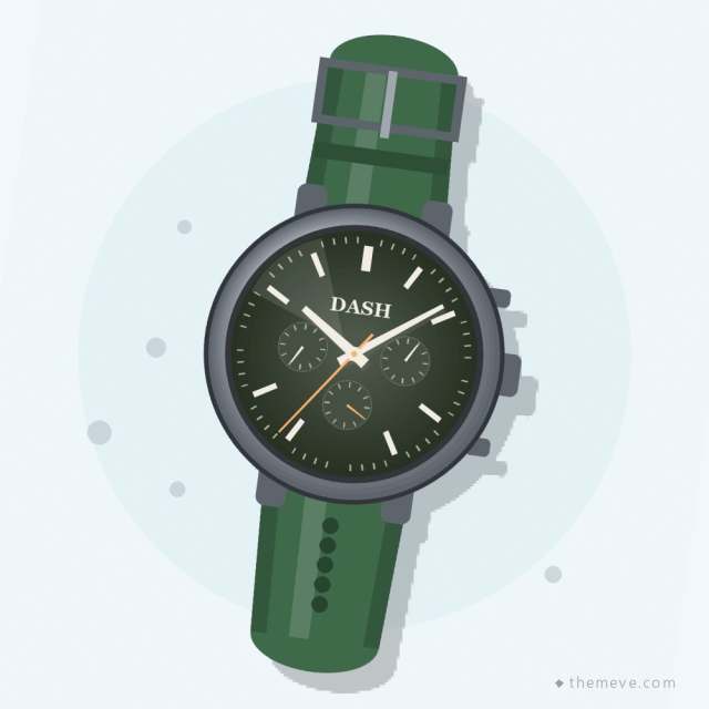 Dash Trail Chrono Green