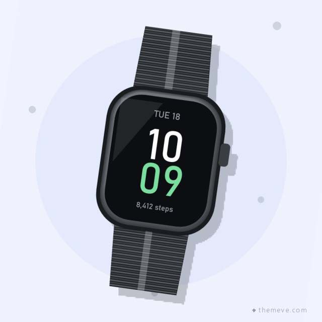Kiri Max AMOLED Black Mesh